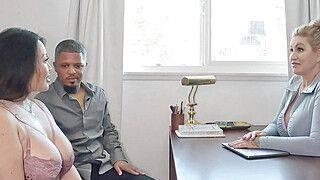 Thick Asian Tokyo Leigh Fucks Boss and Coworker Ryan Conner and 9ine - ah-me.com