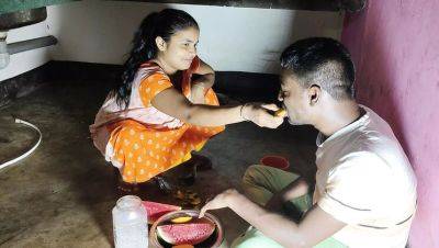 Hot Village Bhabhi Kitchen Sex with Stranger - Desi Homemade XXX - xxxfiles.com - India