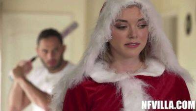 Anny Aurora as Sexy Santa - Petite Teen Fucks Hard in Christmas POV - porntry.com