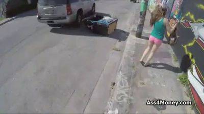 Broke big tit fucked hard in nature - sexu.com