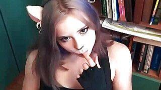 Sweetie Fox - Cute Fox Suck Cock Muscular Guy and Anal - ah-me.com