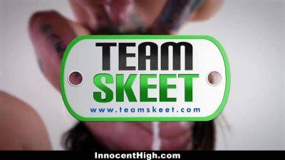 Innocenthigh - popular cheerleader (Tory Bellamy) nails bullied dweeb - sexu.com