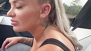 Bombshell Hayley Davies Fucks uber Driver - ah-me.com