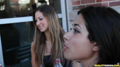 Double Take With Sarah Vandella, James Deen And Sarah James - hotmovs.com - Brazil