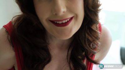 Melody Mynx - Big-titted MILF Melody Mynx DPs herself - hotmovs.com