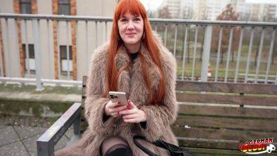 Soley Summer - Skinny Tall German Redhead Ginger Girl First Time Porn Casting - hotmovs.com - Germany