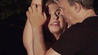 Blonde bondage teen screaming and getting humiliated while tied up - ah-me.com