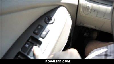 Eliza Ibarra - Wow hot brazilian teen fucked for flight currency home from vegas point of view - sexu.com - Brazil