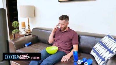 Mike Mancini - Sexy teen Luna Bright getting nailed upside down and groans noisy until she blows a load! - sexu.com