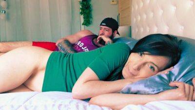 British Stepsister No Panties Bed Sex - Stepbrother Fucks Her Hard Doggystyle - veryfreeporn.com - Britain - Canada