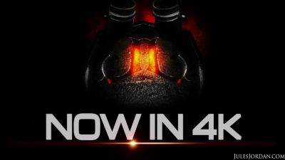 August Ames Takes On A Big Black Cock! Once You Go Mandingo Wheelchair - Exclusive Scene - JulesJordan - hotmovs.com