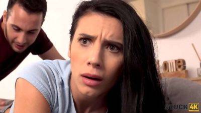 Nelly Kent - Stuck4K - Busty Teen Roommate Gets Stuck and Fucked Hard in Doggystyle - porntry.com