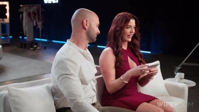 Kayla Summers - Kayla And Ronin - Curvy Redhead Gets Tag-teamed - videomanysex.com