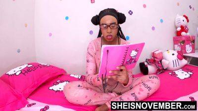 Hardest Big Cock Pushed Deep Inside His Busty Geek Stepdaughter Wet Pussy Doggystyle, Ebony Tits With Stepdad And Big Dad - upornia.com - Usa