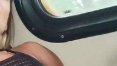 Public Train Blowjob - Rita Blue Sucks Dani Marco's Big Cock While People Watch - porntry.com