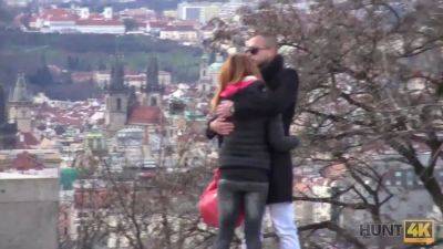 HUNT4K. For money sexy redhead is ready to cheat on her dumb man - sexu.com - Czech Republic