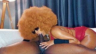 Had fun fucking him and got a beautiful CUM FOUNTAIN out of that big black dick! - ah-me.com