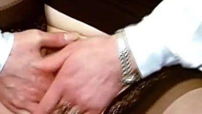 Hot German MILF with ginger hair uses dildo in her ass and pussy - homemade solo action - veryfreeporn.com - Germany