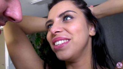 Kira Queen - Russian Teen Kira Queen Takes a Full Facial and Hard Fuck - Blowjob & POV - veryfreeporn.com - Russia