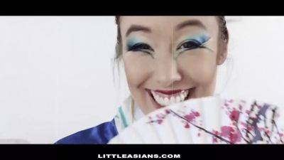 Christy Love - Littleasians - adorable geisha (Alex Dela flor) gets her Pussy Eating - sexu.com - Japan