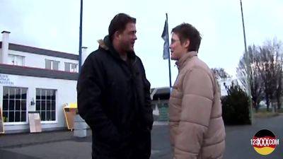 Shorthaired Brunette With Glasses Sucks And Fucks Outdoor - hclips.com