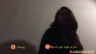 Horny Little Asian W/ Hairy Cums Back For More On Asian Sex Diary - hotmovs.com