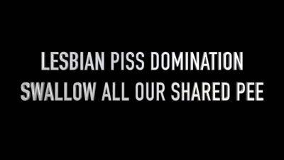 Lesbian Swallow All Our Shared Pee - hotmovs.com