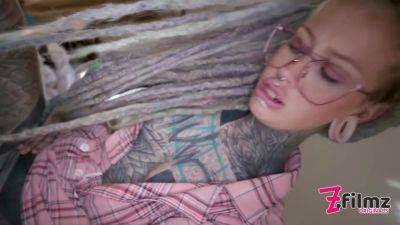 Nerdy Tattoo Teen In Glasses Pov Rough Anal Fuck - ZFilmzOriginals - hotmovs.com