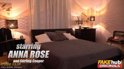 Fakehub - biz woman anna rose with fit figure and Big Tits gets bored and horny in motel room so hires a Big Cock escort to screw her foolish in different postures and make her jizz over and over - sexu.com