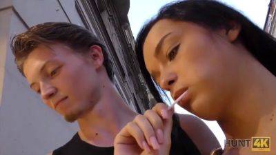 Hunt4k. skinny stunner erica ebony needs a plenty of of cash thats why she becomes tart - sexu.com - Czech Republic