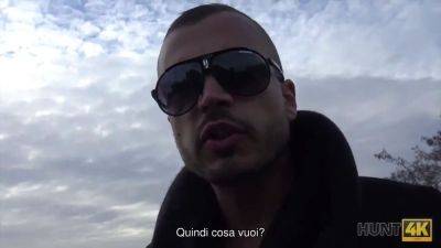 Hunt4k. la ragazza civettuola jenifer crimson con un bel piercing è pronta a scopare per soldi - sexu.com - Czech Republic