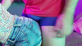 Rubbing her panties, spread legs dry humping cum in pants pussyjob - ah-me.com