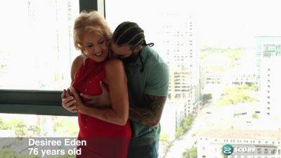 A 28-year-old fucks 76-year-old Desiree Eden hard - hotmovs.com