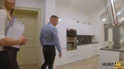 Hunt4k. stunner in rigorous suit and sexy underwear flashes her xxx skills - sexu.com - Czech Republic