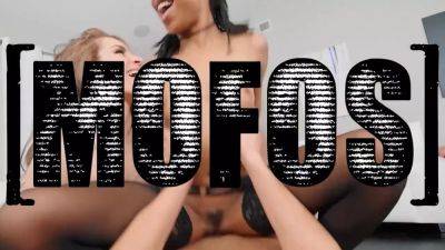 Charles Dera - August Skye pours oil on her tits then use it to make Charles Dera's dick firmer and well-prepped to nail - mofos - sexu.com