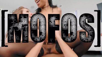 Charles Dera - Charles Dera finds his roomie Jazlyn Ray frolicking a flick game fully bare with her feet spread wide On The Couch - mofos - sexu.com