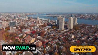 Stepmoms Vivianne Desilva & misty meanor end of the world double penetration and rectal fucking - momswap - sexu.com