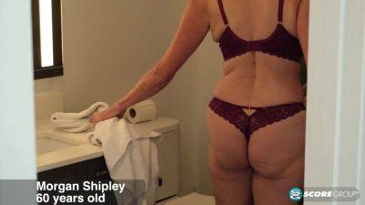 New big-titted 60-year-old Morgan fucks her step-son - hotmovs.com