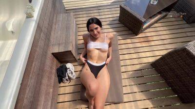 My Friends Girlfriend Was Left Alone With Me. She Gave Me A Yoga Class That I Will Never Forget - hclips.com