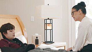 Dana Vespoli - Ricky Spanish - Teacher gives student a HELPING HANDjob - ah-me.com