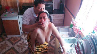 Taking Advantage Of The Fact That We Are Alone, I Fuck My Stepmother In The Kitchen, She Is Very Sexy - hclips.com