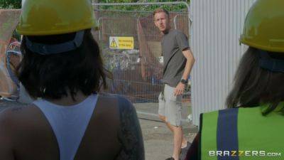 Cock-Calling On The Job Site With Danny D, Ivy Lebelle - Brazzers - hotmovs.com - Italy - France