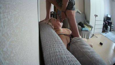 Hot Russian MILF Zona901 Gives Deep Throat Blowjob & Swallows Thick Cum Before Work - porntry.com - Russia