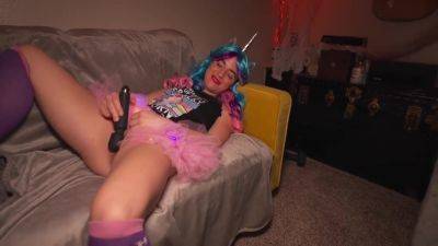 A Unicorns Dark Fantasies - Foursome Halloween Kink With Dvp & Three Thick Creampies - hotmovs.com - Usa