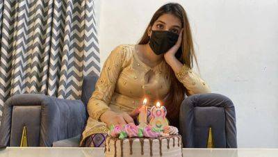 Stepsister Gives Horny Birthday Present - Big Tits Desi Girl Fucks Stepbrother - xxxfiles.com - India - Pakistan
