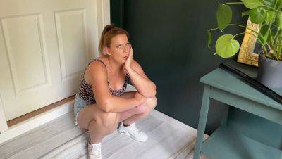 Hot Blonde MILF Neighbour Fucks Hard After Forgetting Her Key - Rough Doggystyle & Deep Throat BJ - veryfreeporn.com - Germany