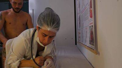 Erection During Consultation With The Nurse - hclips.com - Brazil