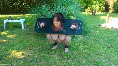 Pain & Pleasure In The Pillory Pt1 - MaryBitch - hclips.com