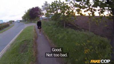 Hot girls get humid for a boy in uniform - fake cop - sexu.com - Britain