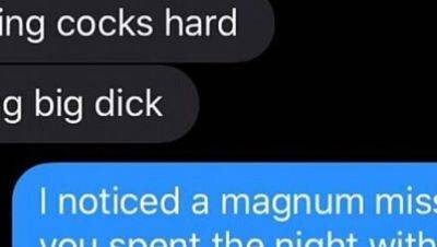 Hotwife Cheats on Hubby with Sexting & Monster Cock - porntry.com